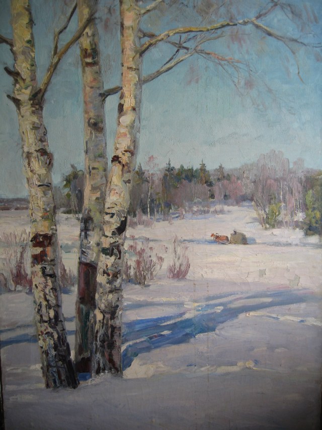 Зимняя дорога. худ. А.И. Орлов.JPG