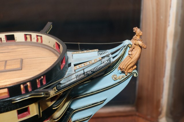 2009-10-03 - USNA Museum - 156 - Royal Adelaide - 100-Gun Ship of 1825 (figurehead and toilets) - _DSC7557-X3.jpg