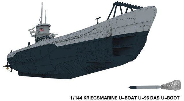 144 Kriegsmarine U-Boat U-96 Das U-Boot Neverland Hobby (8).jpg