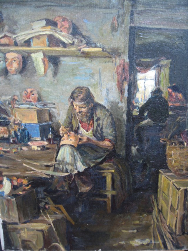 Мастер за работой. худ. А.И. Орлов.JPG