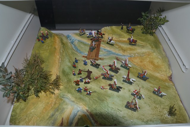 Запорожские казаки против польских крылатых драгун. Мясоедов Антоний 9 лет, Мясоедов Павел 13 лет.JPG