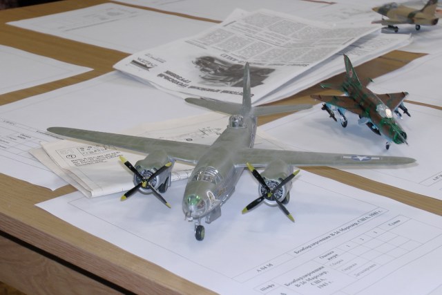 Младшая группа. М 1-72. В-26 Мародёр, автор - Кулаков Артём.JPG