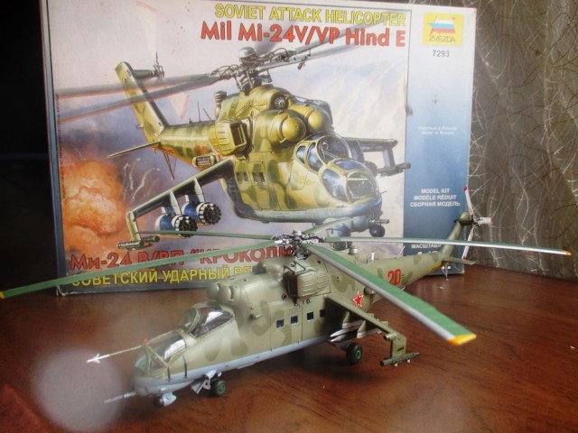 Ми-24В от Звезды. Май 2023 г. Жукова..JPG