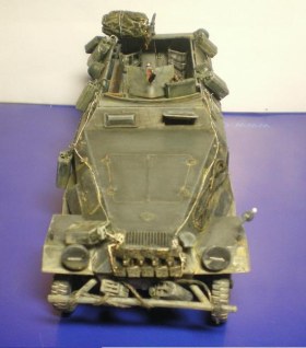 sd.kfz 251/1 ausf B. "Hanomag" (Звезда)