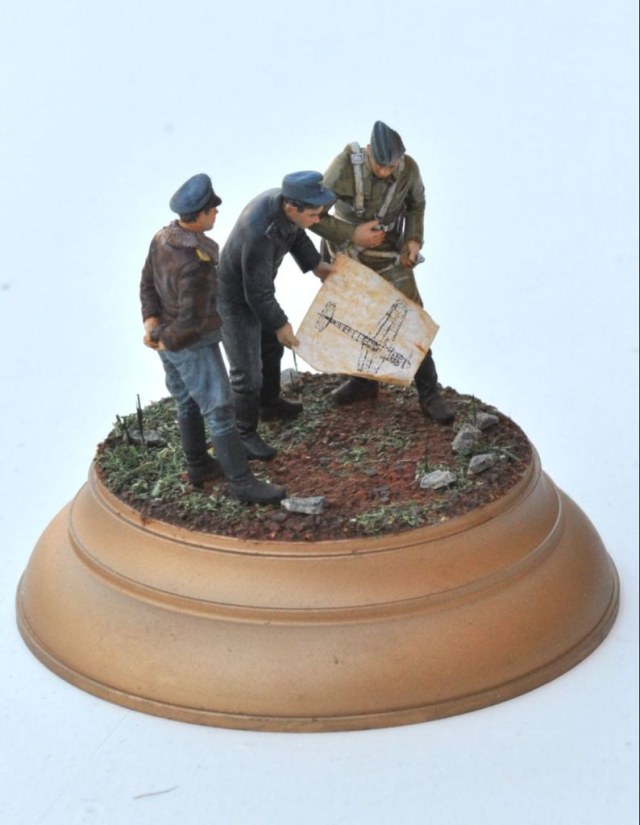 Немецкие пилоты и техники 1/48