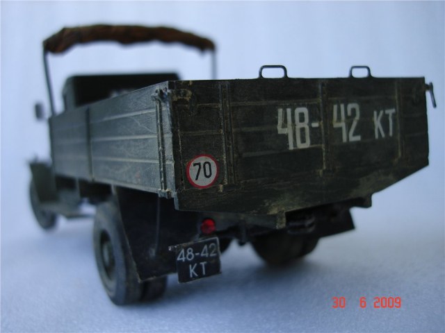 Деревенский грузовичек Зис-5в