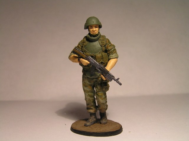 Боец ВДВ. Южная Осетия. Август 2008