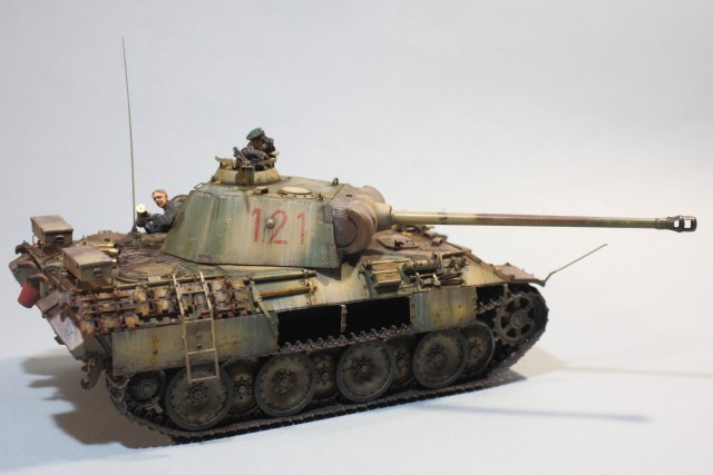 Panther Ausf.A, I/Pz. Reg. 2., Мелитополь, осень 1943