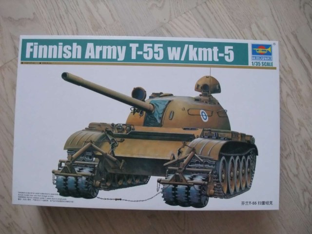 Finnish Army T-55 w/kmt 5