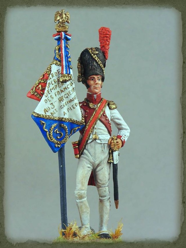 Porte-aigle de grenadiers hollandais de la garde