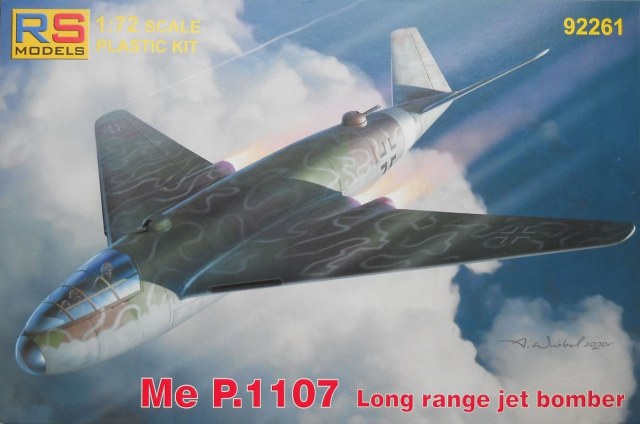 Me P.1107 Long range jet bomber