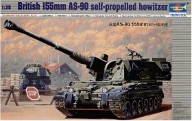 AS-90 Braveheart 155mm self-propelled howitzer