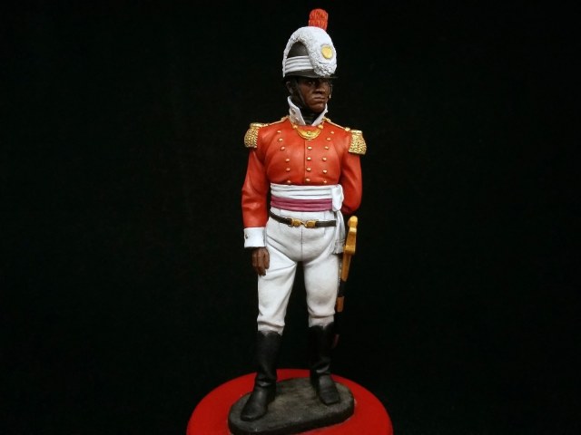 Офицер Bon. de Morenos. Вице-королевство Рио-де-ла-Плата, 1806 год