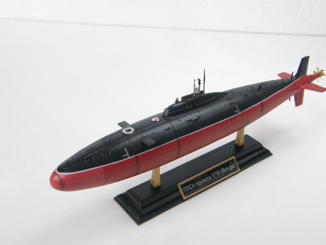 Средняя специальная (опытовая) дизельная ПЛ СС-533 проекта 1710, 1/350