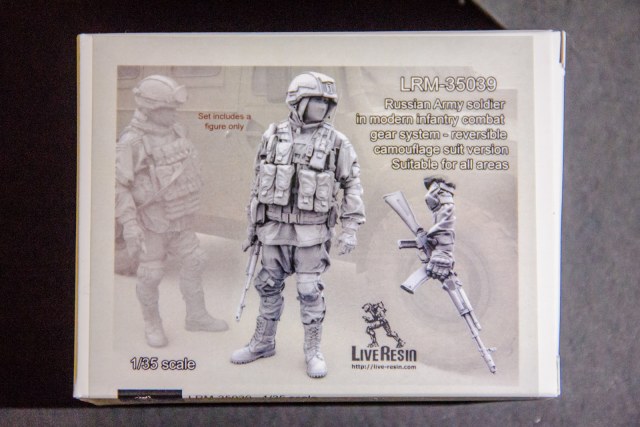 (LRM-35039) Russian army soldier (Современный российский солдат №1 в комплекте "Ратник")