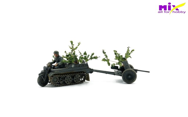 Sd.kfz.2 Kettenkrad и Pak 36