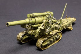 Советская 203-мм гаубица особой мощности Б-4 "Кувалда Сталина"