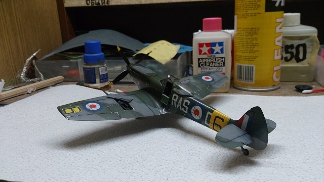 Supermarine Spitfire Mk XVI, 612 sqdrn, RAAF, Dyce, Scotland, 1949