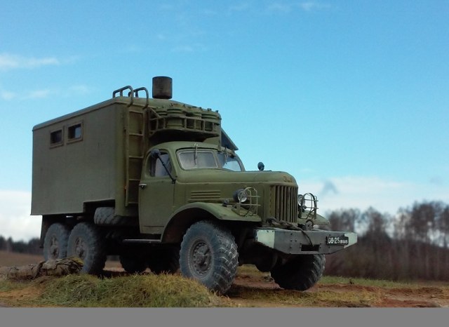 Передвижная автомобильная кухня ПАК-170 (157) С медведем.