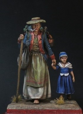 Дорогами войны. Маркитантка, Европа 1810-е годы.