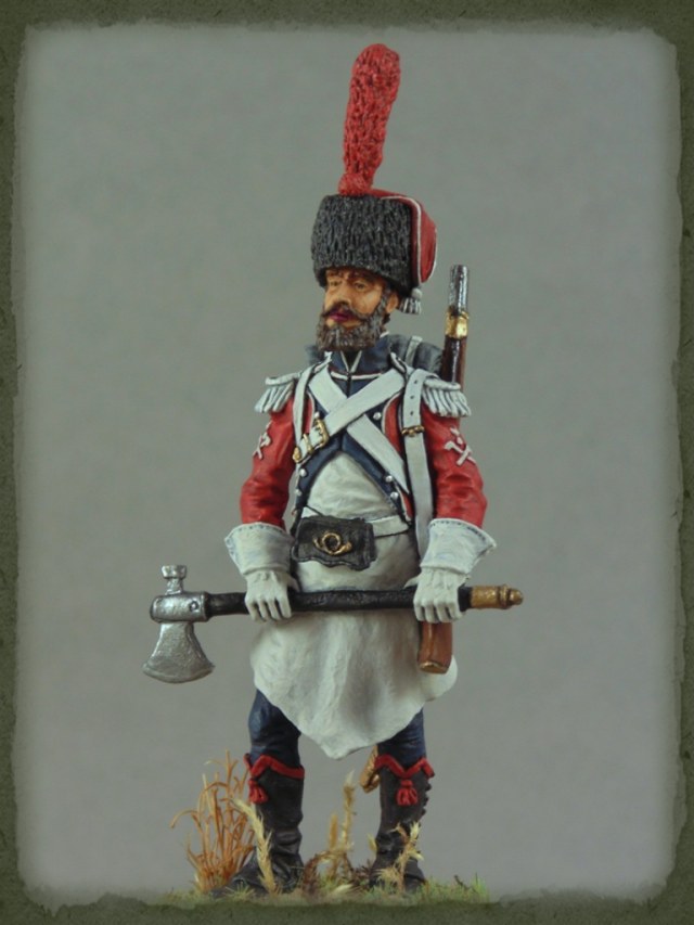 Sapeur du 8ème rgt. d'infanterie légère 1809