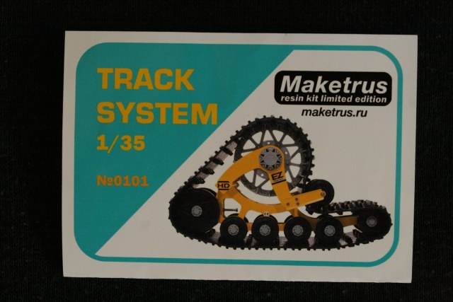 Вездеходный гусеничный движетель для авто 1/35