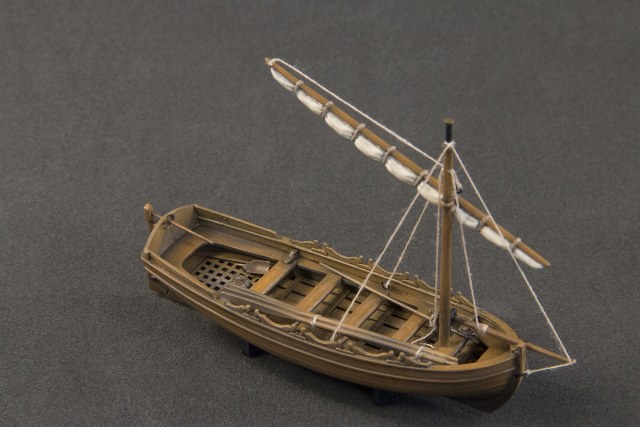 Средневековая шлюпка