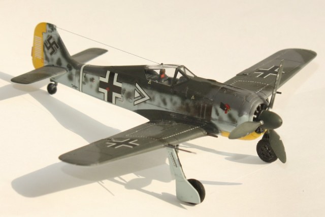FW190A-3, III./JG2, Нans Hahn, Франция, 1942