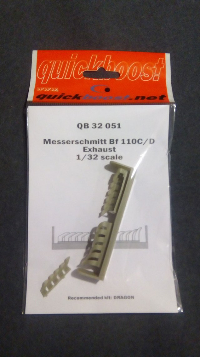 Messerschmitt Bf 110C/D Exhaust