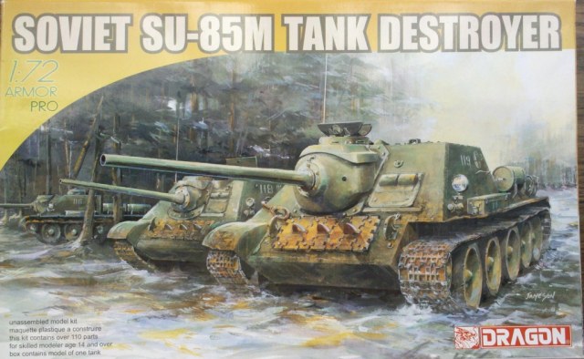 Soviet SU-85M Tank destroyer