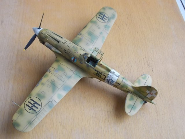 Маччи 202 Фолгоре,итальянский Мессершмитт.