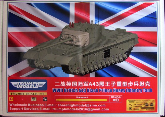 WWII British A43 Black Prince Heavy Infantry Tank