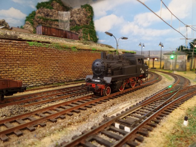 Паровоз колесной формулы 1-2-1 типа "Bt-98",Латвия.