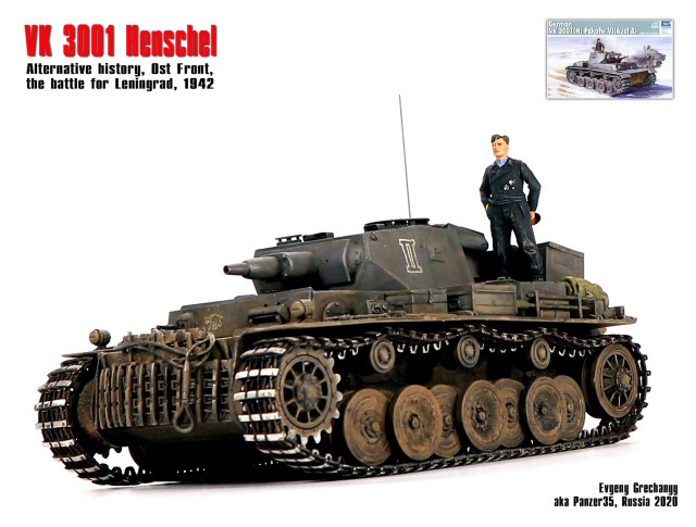 VK 3001(H), Ленинградский фронт, 1942 г.