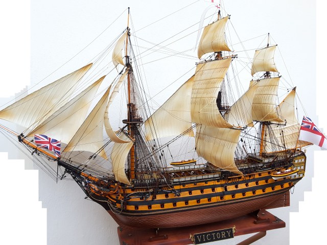 Линейный корабль первого ранга Королевского флота Великобритании HMS Victory