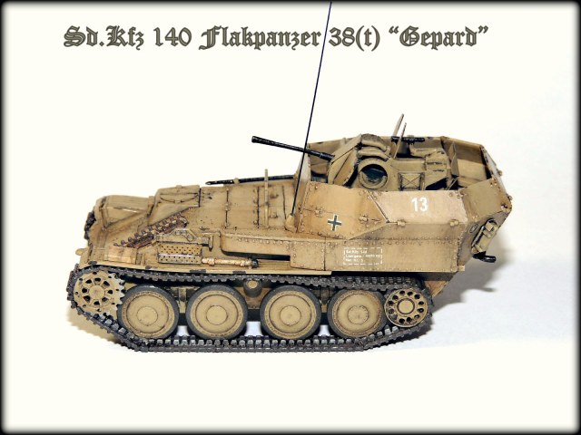 Sd.Kfz 140 Flarpanzer 38(t) "Gepard"