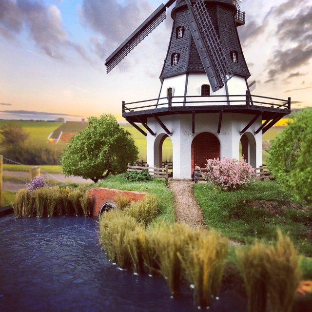 Старая ветряная мельница