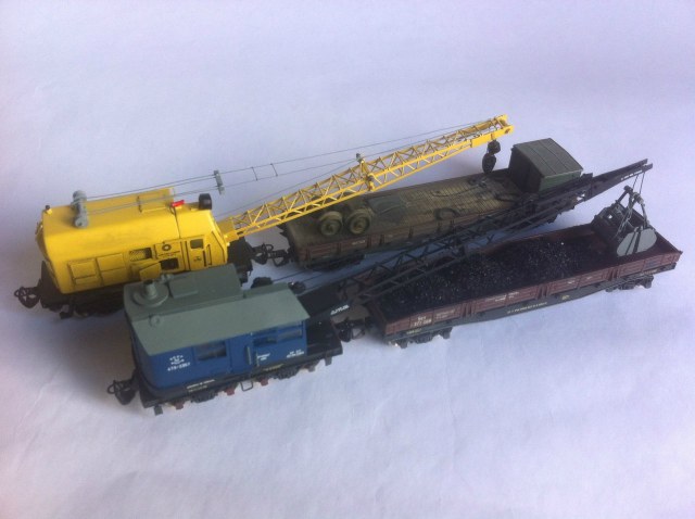 Ж/Д Краны в миниатюре