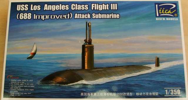 Los Angeles Class flight III attack submarine