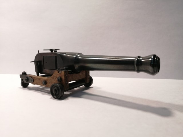 Корабельная казнозарядная пушка 1855г.