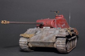 Немецкий тяжелый (средний) танк PzKpfw. V Ausf. A.