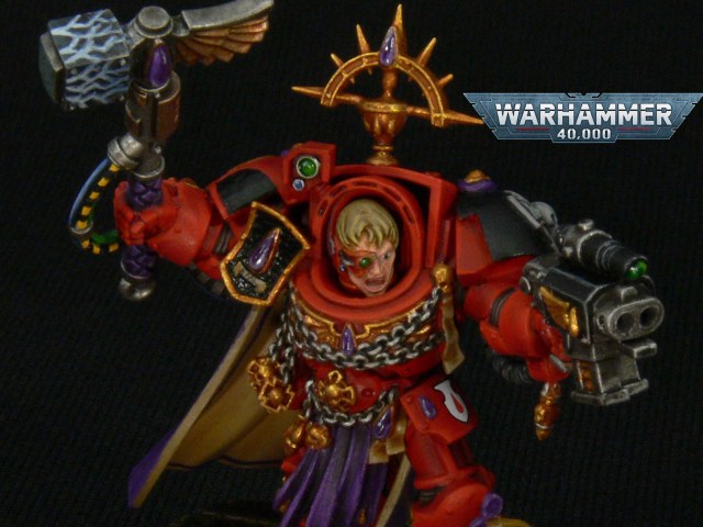 Blood Angels Captain In Terminator Armour