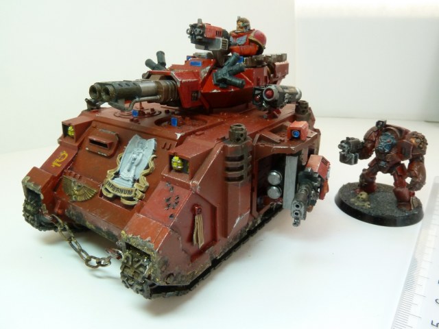 "Infernum" огнеметная версия Blood angel's Baal Predator