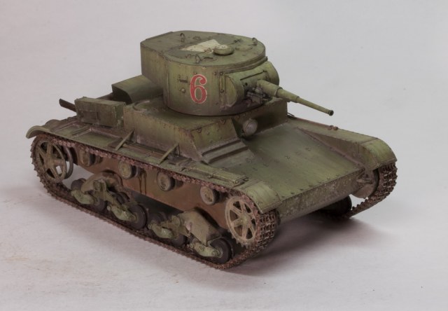 Легкий танк Т-26 образца 1933 года