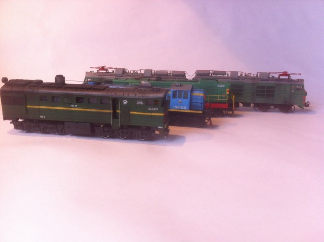 Тепловозы РЖД/СЖД в миниатюре