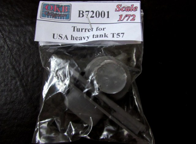Turret for USA heavy tank T57