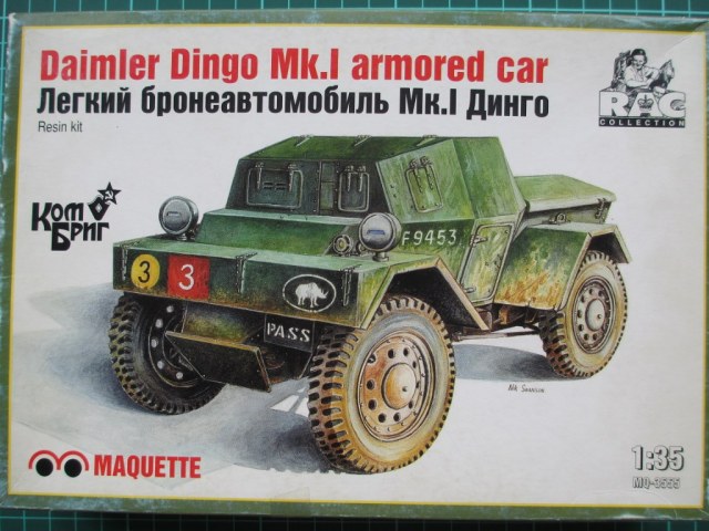 Легкий бронеавтомобиль Мк.IДинго