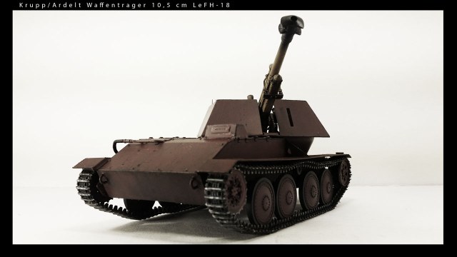 Krupp/Ardelt Waffentrager 10,5 cm LeFH-18