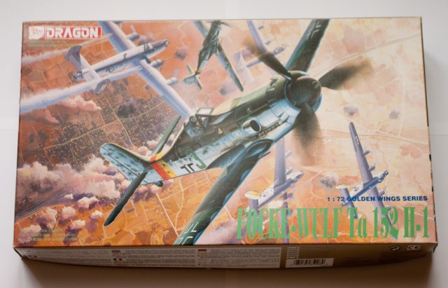 1/72 Dragon Ta152H-1 обзор