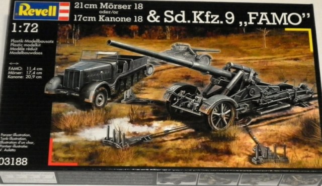 Обзор 21 cm Morser/17 cm Kanone & Sd.Kfz. “Famo”